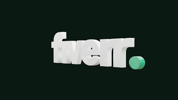 create a 360 rotating logo animation loop intro video or GIF