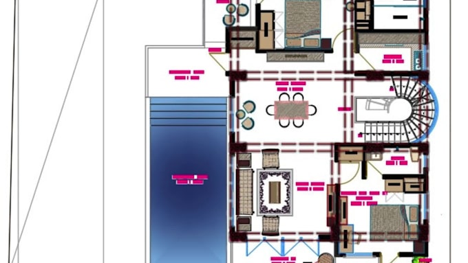 be your architect, 2d floor plan