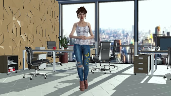 do 3d character animation