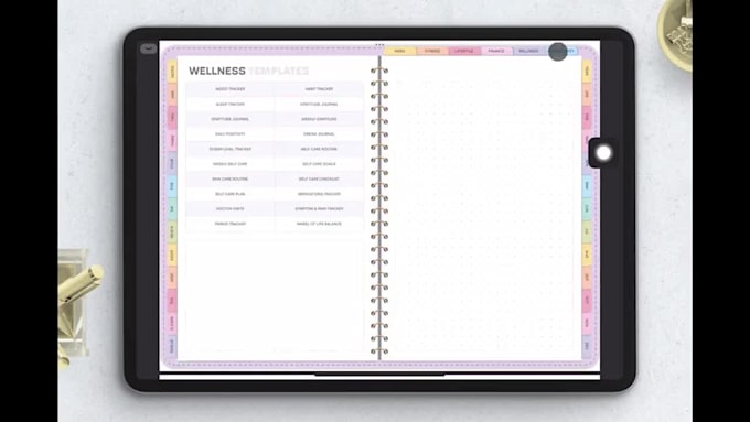 yearly etsy digital planner, hyperlinked budget planner spreadsheet, printable