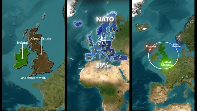 create map animated shorts for youtube using geolayer3