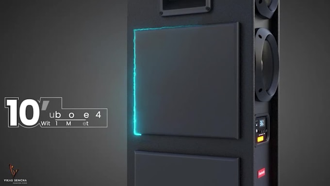 create stunning 3d animation for your electronic product