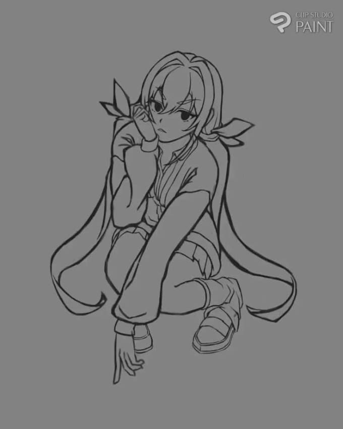make anime fanart or custom commissions