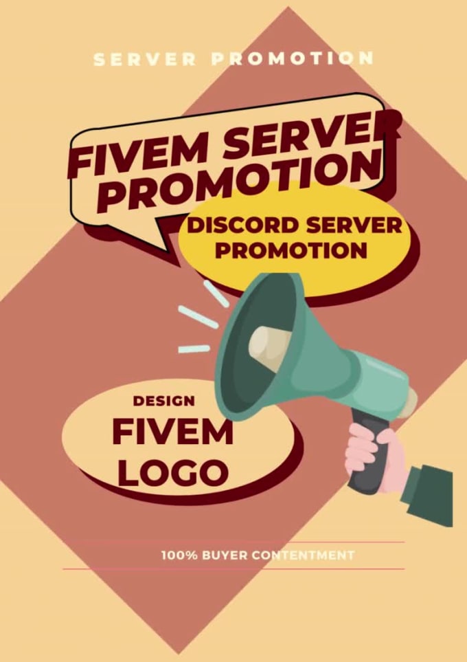 Organic fivem discord server promotion, fivem advertisement