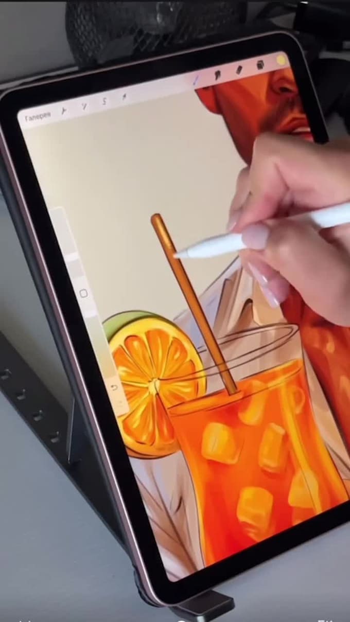 draw your stylized fashion digital portrait