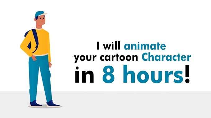 create custom animated gifs or website animation for you