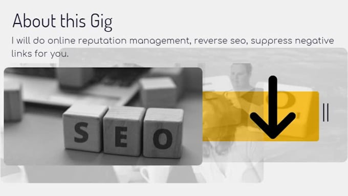 online reputation management, reverse seo, suppress negative links