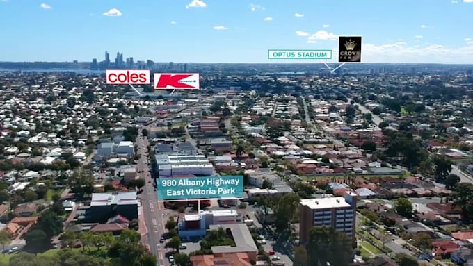 create real estate drone, infographics, and b roll video
