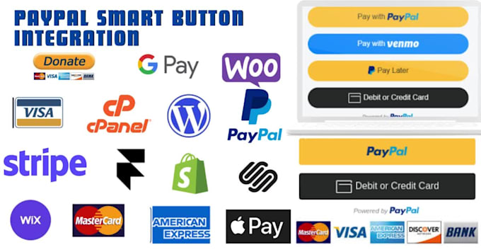 integrate paypal smart button and express checkout on shopify
