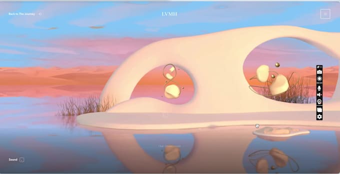 develop 3d animated web pages with threejs, r3f and react