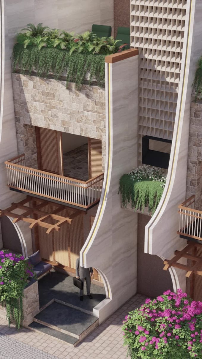 do professional architectural design and 3d  realistic renders