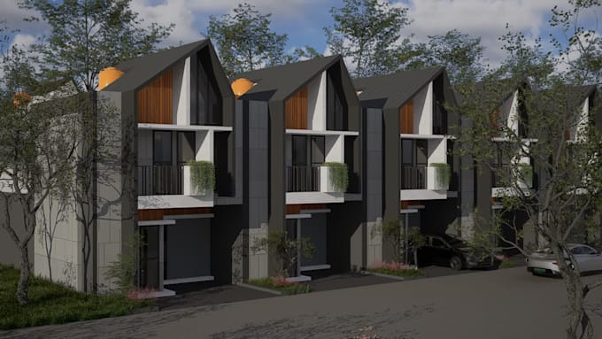 Create sketchup 3d model and interior or exterior architecture render ...