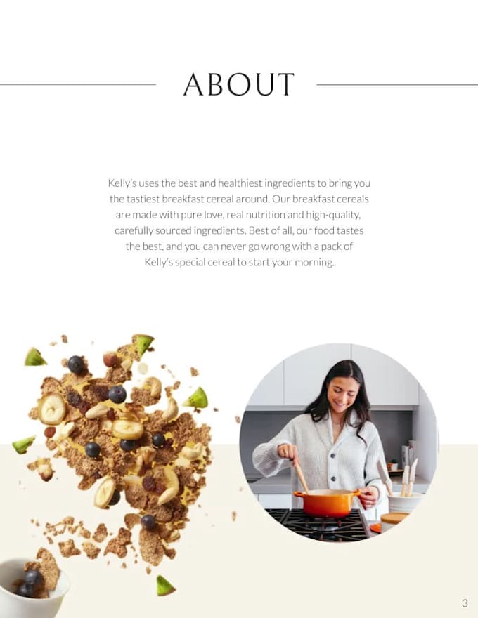 design a professional brochure and product catalog