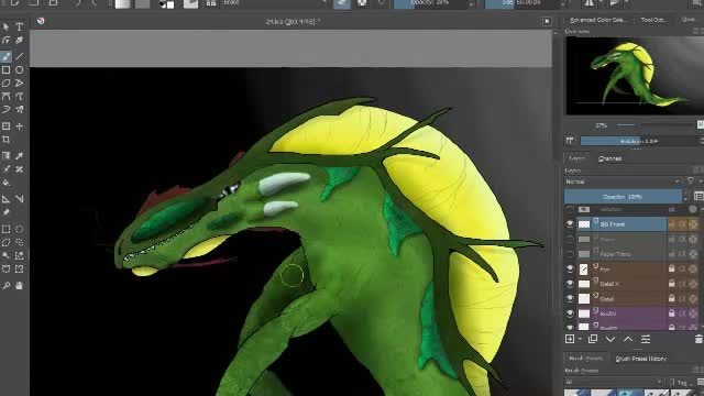 make surprise concept creature art