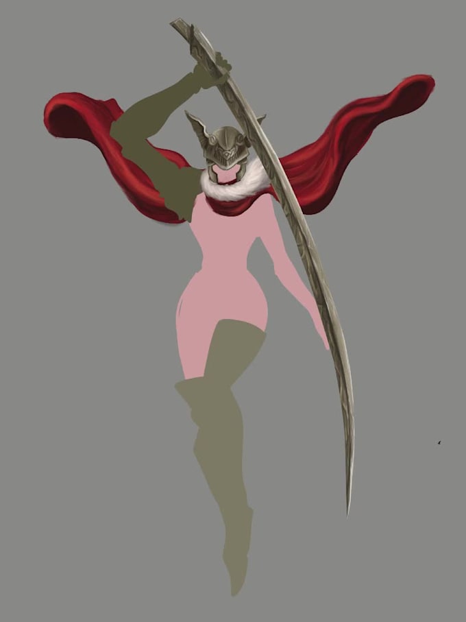 draw your dungeons and dragons character, no ai