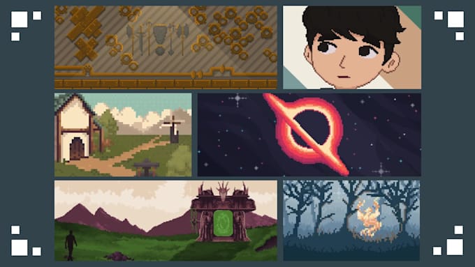 design custom pixel art environments for your game or project