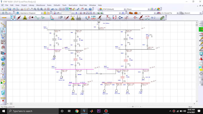 do power systems projects on etap for you