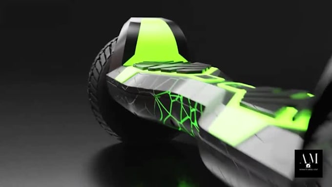do professional 3d product animation video