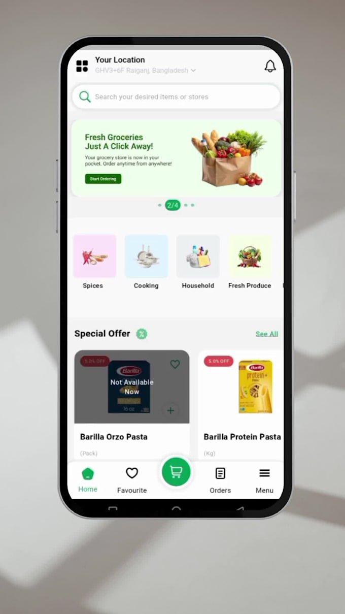 develop your flutter android and ios app
