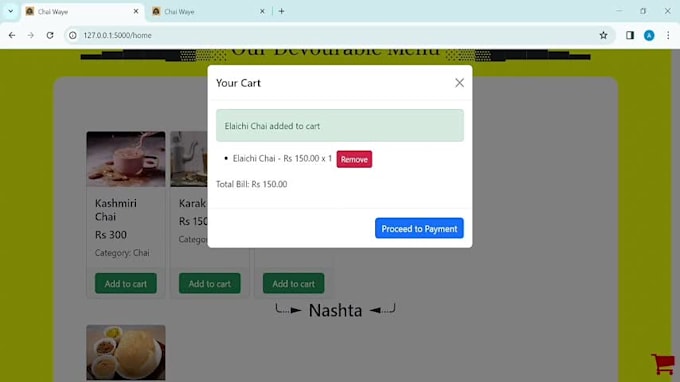 build a flask application with backend apis