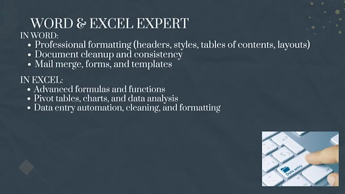 do accurate and fast data entry services excel PDF word online forms