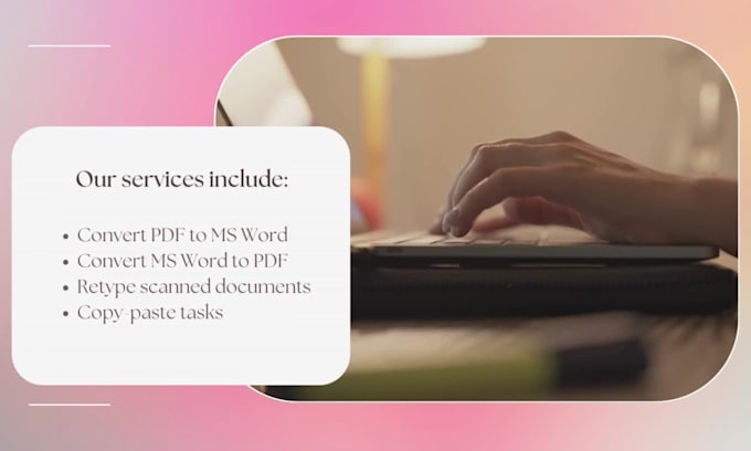 do precise and quick retyping of scanned documents and efficient copy paste task