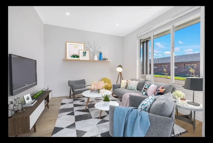 virtual staging and home renovation photo editing