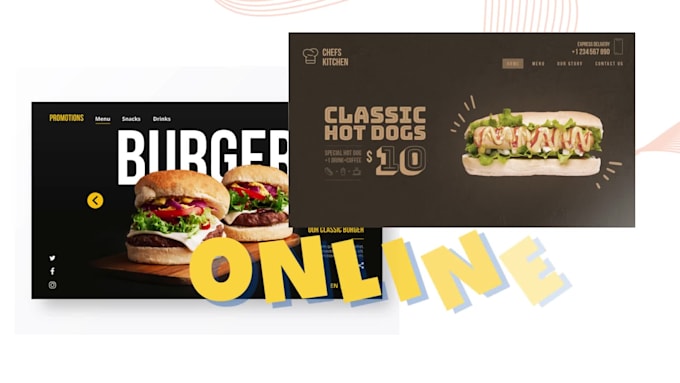 build your restaurant website with ordering system