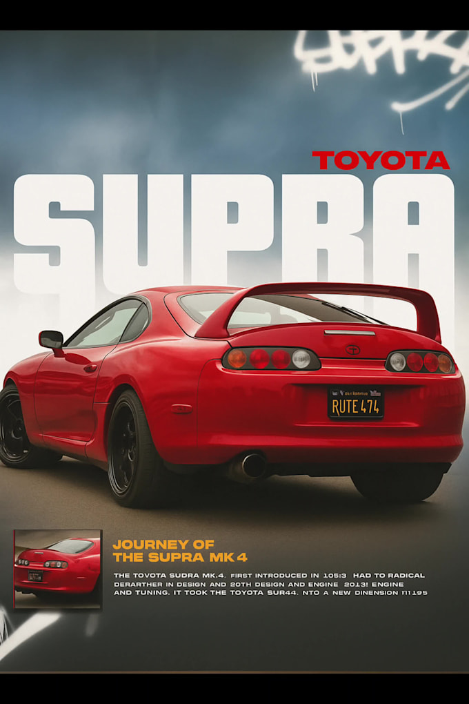 poster design for your product