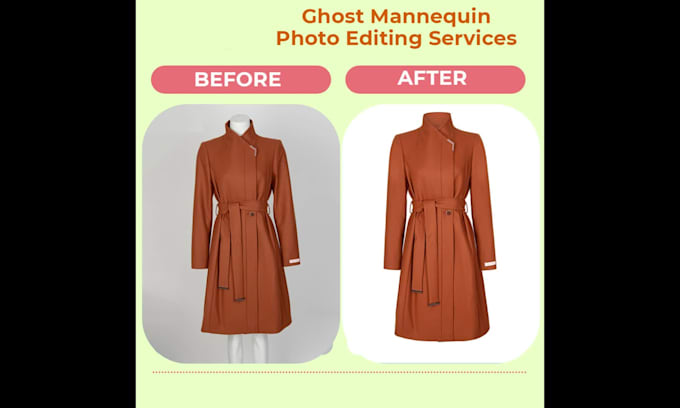 do ghost mannequin and neck joint apparel retouching