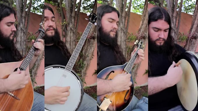 record a mandolin on your song