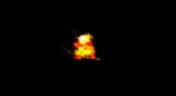 create epic particular effect logo animation reveal