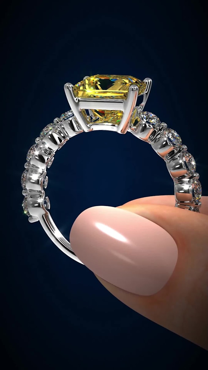 do 3d creative jewellery visualisation