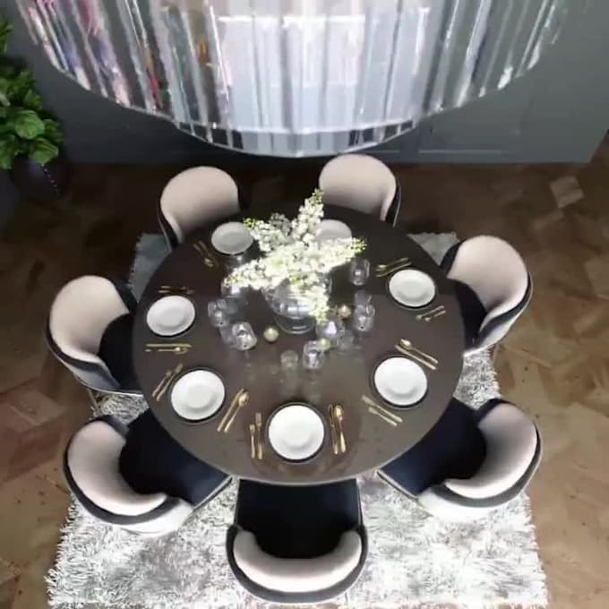 create luxury interior design 3d rendering room animation architectural