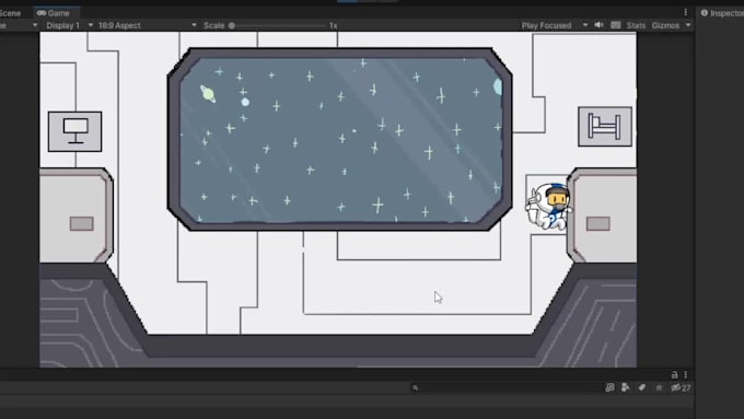 develop 2d and 3d games for mobile and PC in unity