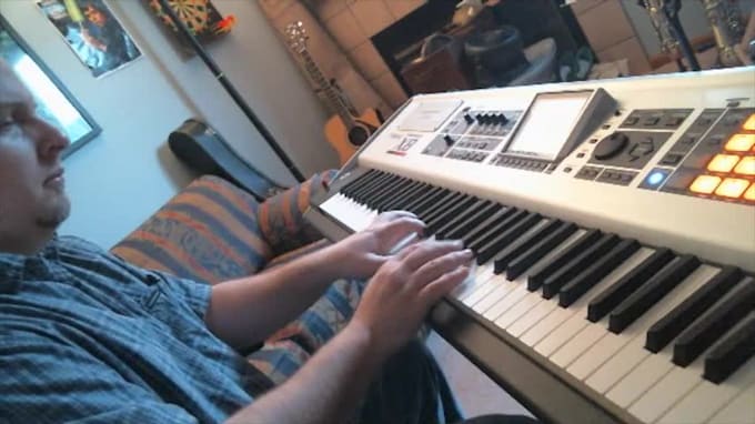 record piano or keys for your project