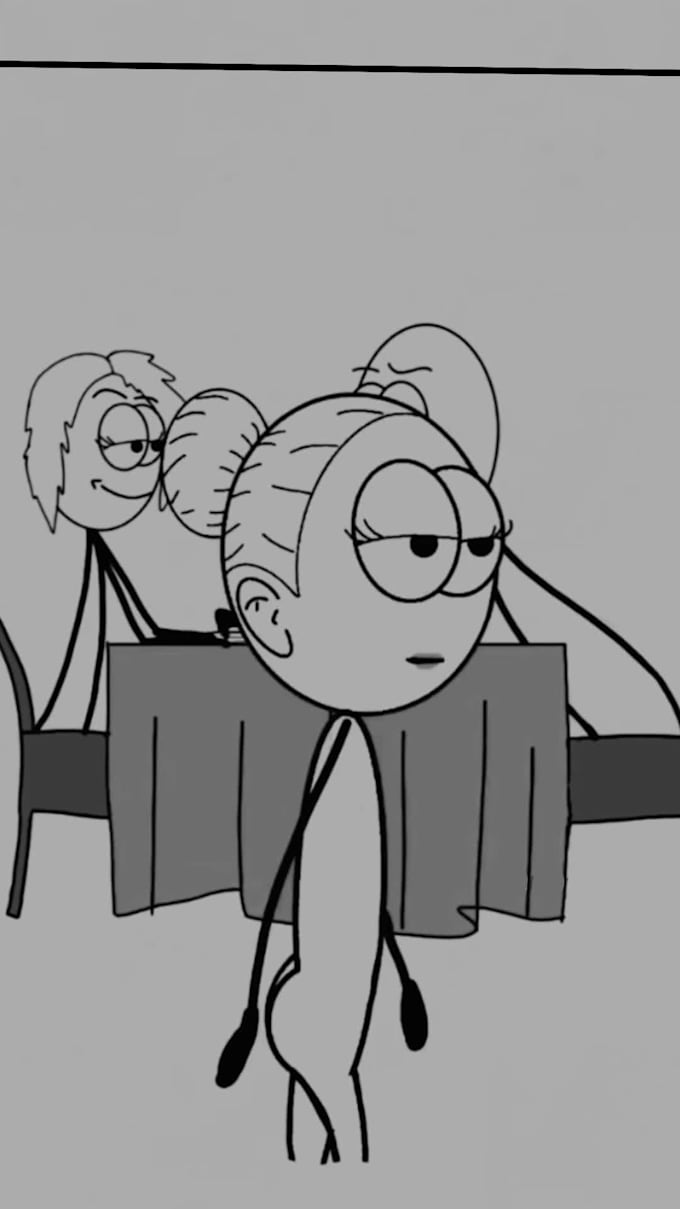 make funny vertical short cartoon,reel