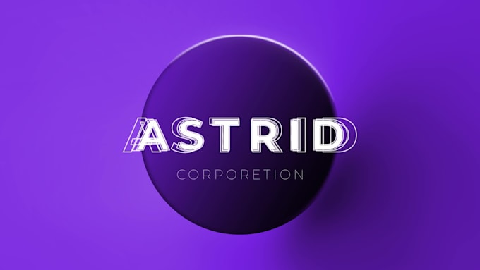 create a simple logo animation