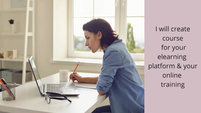 prepare online elearning course content