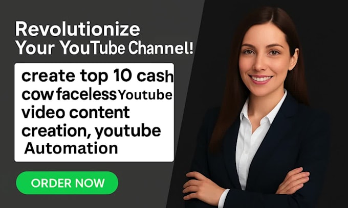 create top 10 cashcow faceless video content creation,youtube automation