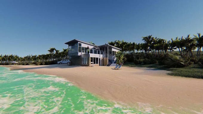 Create realistic 3d architectural animation in lumion by Labanyasarker ...