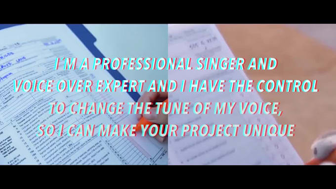 record a voice over in spanish for your projects