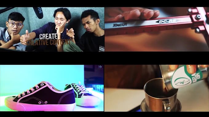edit and create a cinematic brand commercial