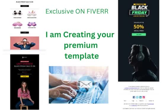 Design an html email template and import it into your gmail by Rifat ...