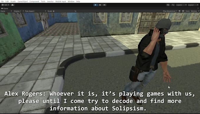 develop an open world games in unity 2d or 3d game engine