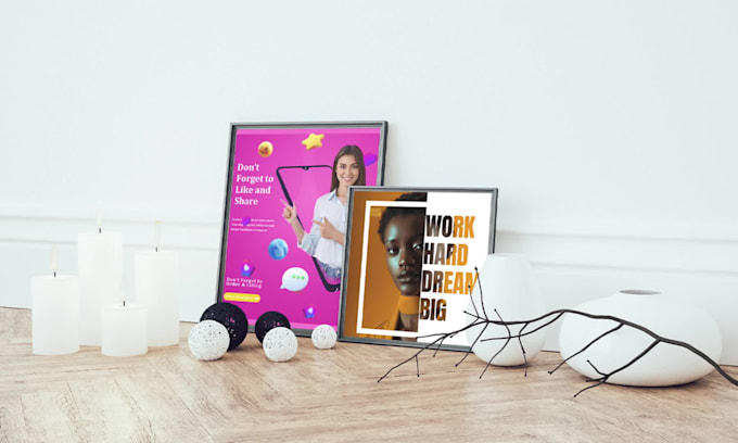 design custom  attractive poster