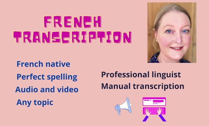 provide perfect french transcription