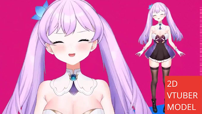 design and rig pet live 2d vtuber model live2d vtuber model in vtube studio