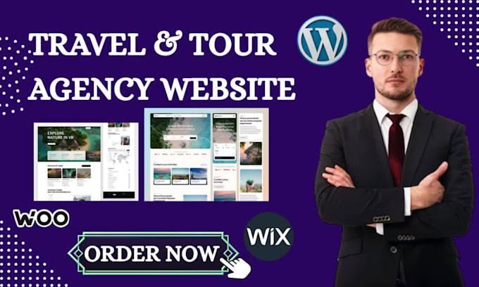 develop travel website, tour travel agency website,  booking website