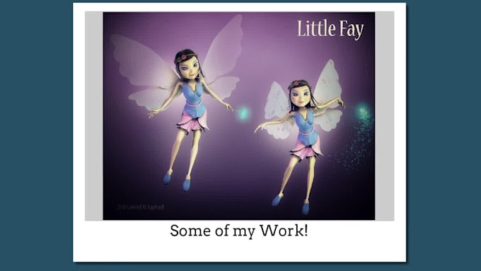 do characters and cute cartoon mascots in 3d